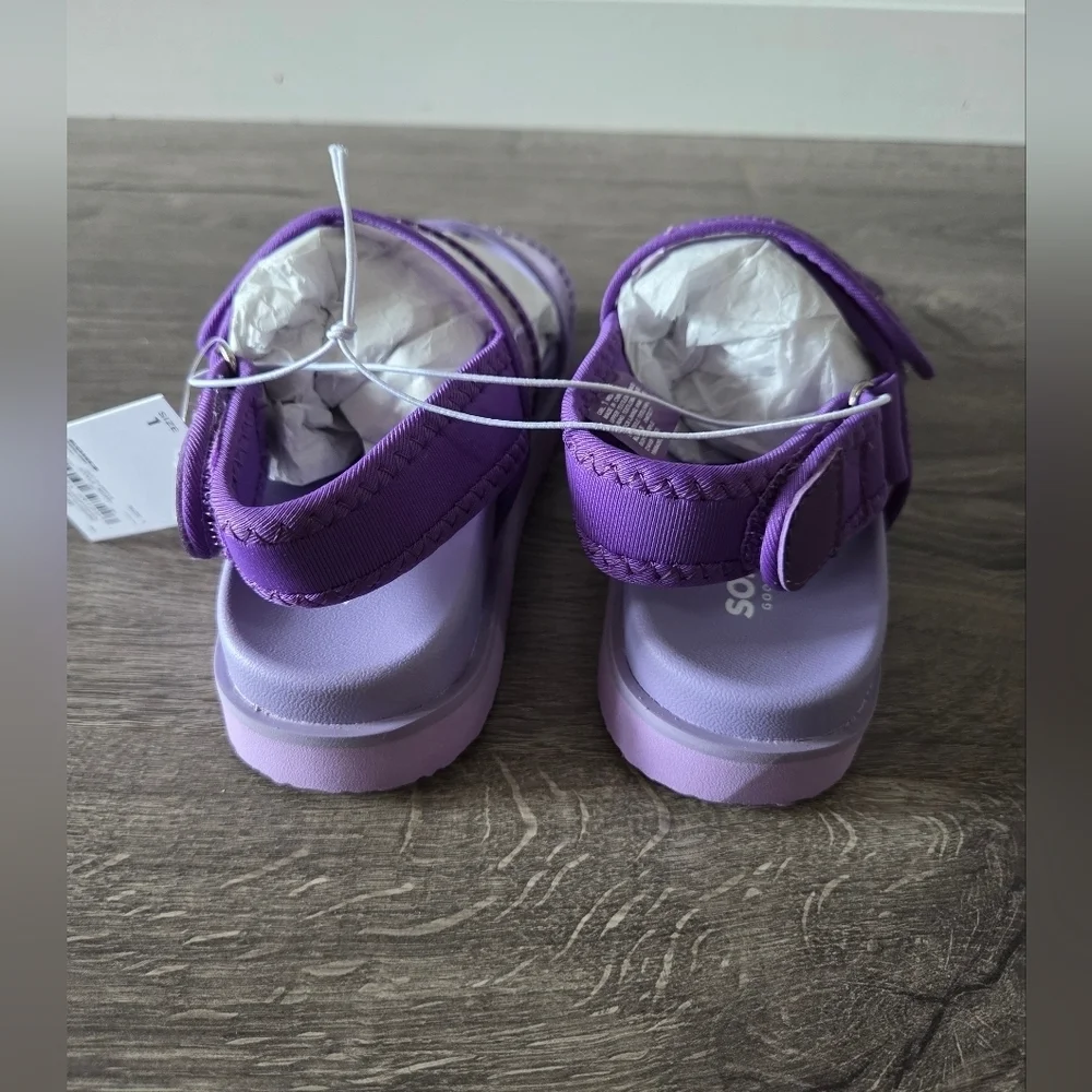 Girls Purple Sandals Size 1 NWT